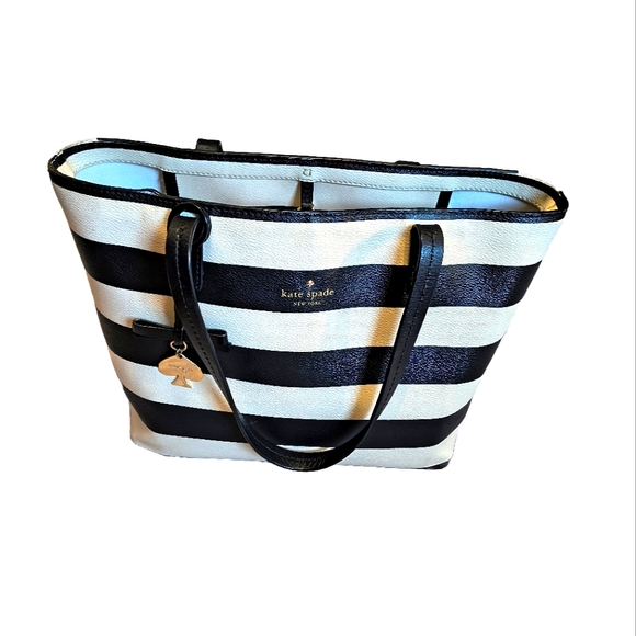 kate spade Handbags - Kate Spade Striped Tote Bag